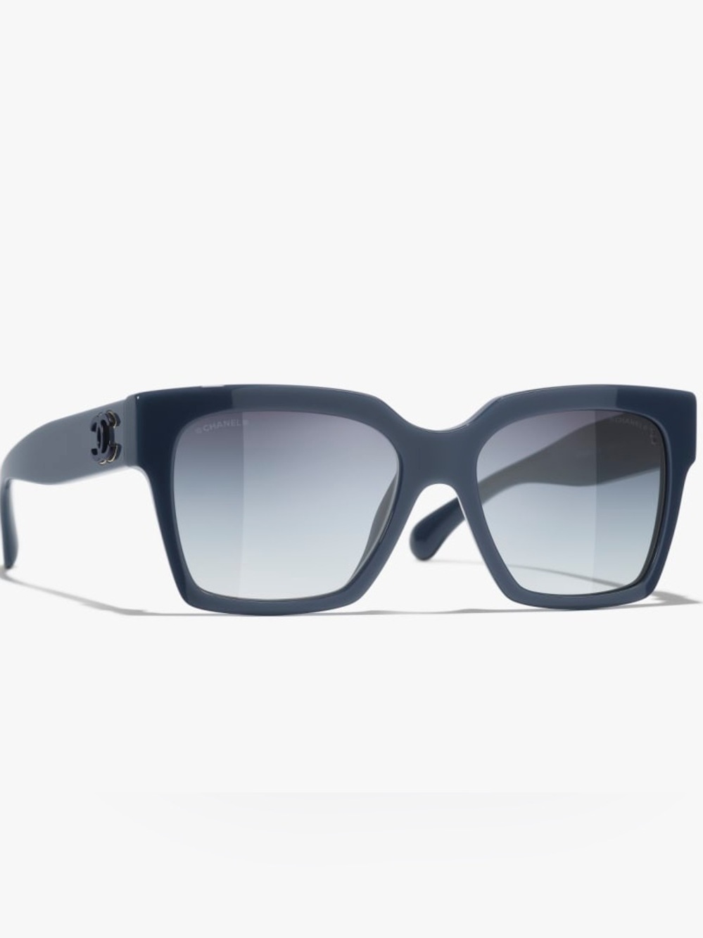 Chanel Blue Butterfly Glasses